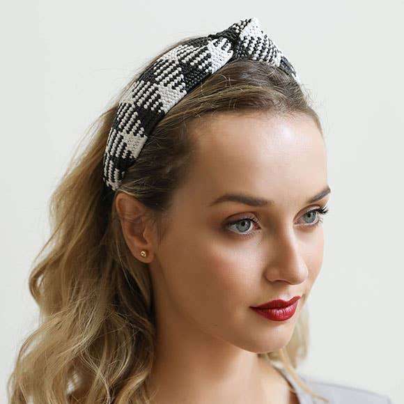Leto Accessories - Wholesale Fashion Headband - Women's - Bohemian Straw Rattan Knotted Headband9