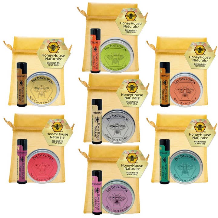 Honey House Naturals - Wholesale Solid Lotion - 2-Piece Gift Set - Individual22
