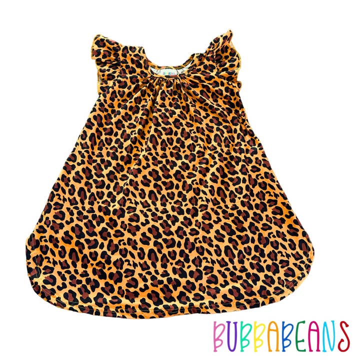 Robe Cheetah Girl Sway pour la vente par Bubbabeans