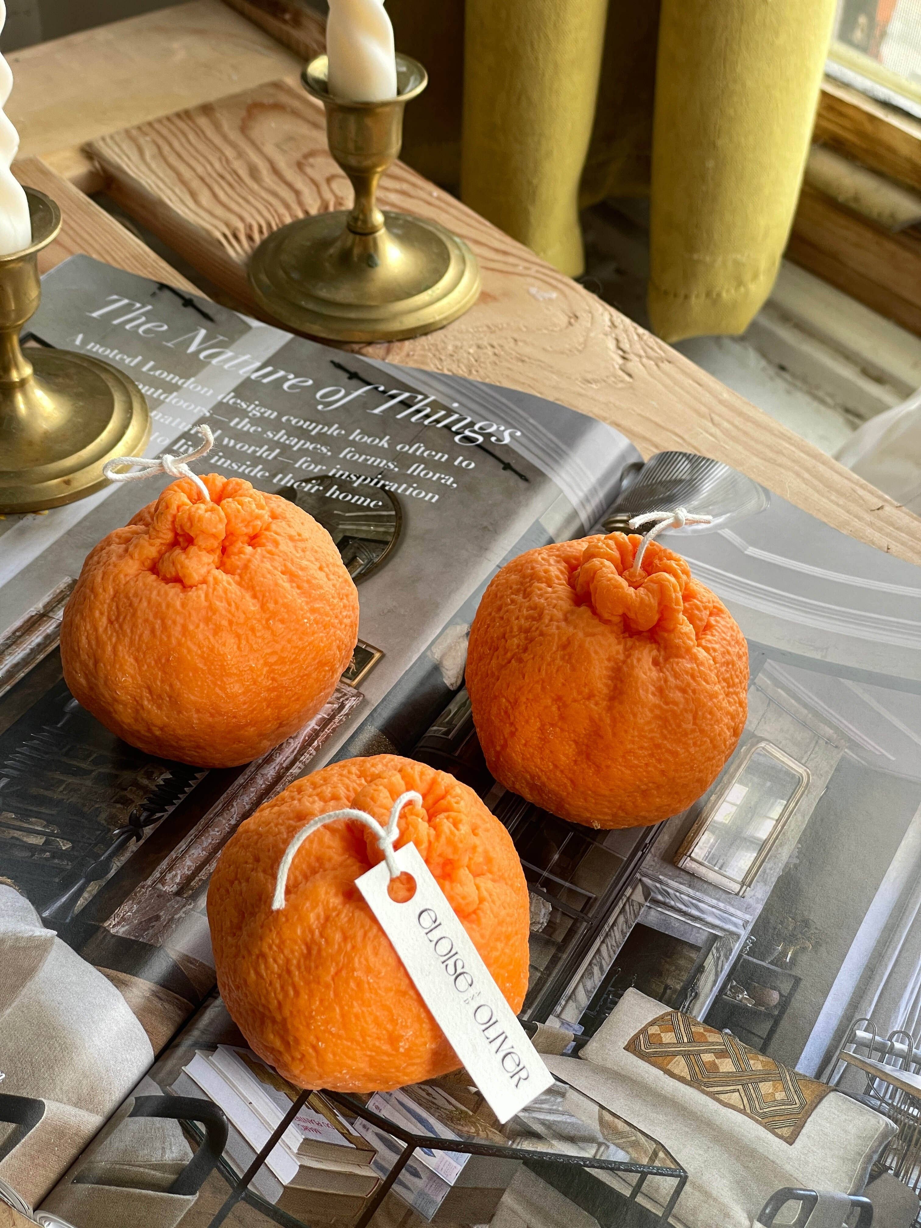 Eloise and Oliver - Vente Bougies originales - Orange4