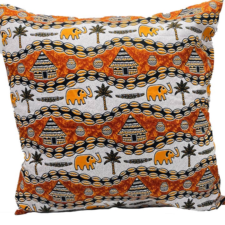 Housse de coussin faite à la main pour la vente par The Lampley