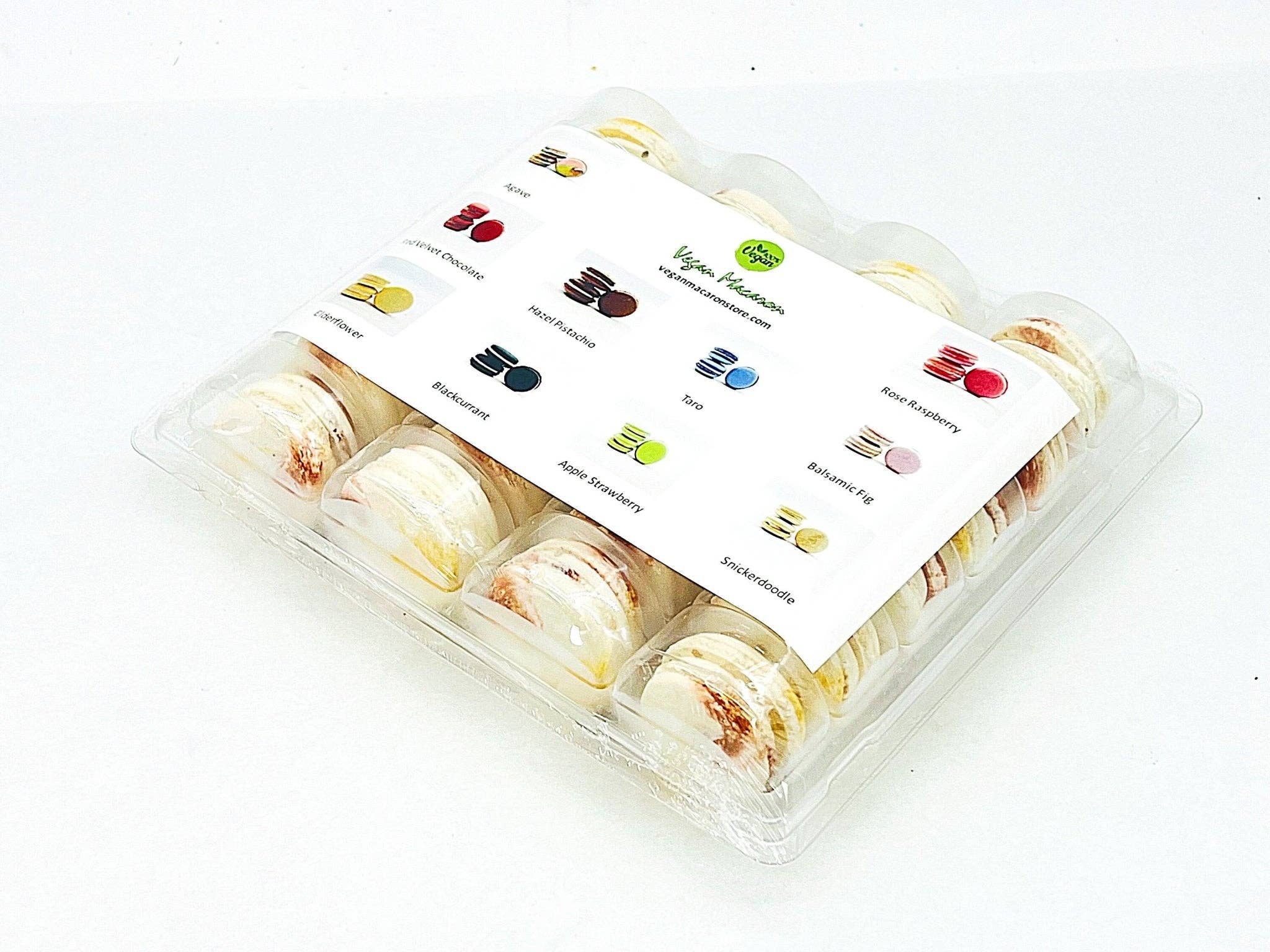 macaron centrale - Wholesale Cookie - Praline Vegan Macarons - Available in 24 & 48 Pack2