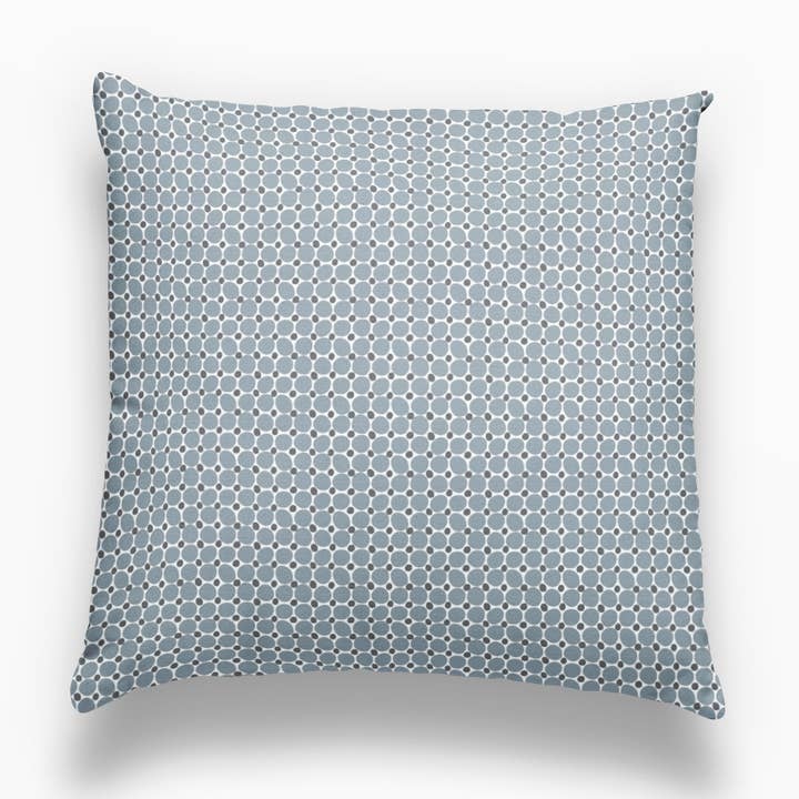 Emily Daws - Wholesale Throw Pillow Cover - Cobblestone Pillow in Lagoon0