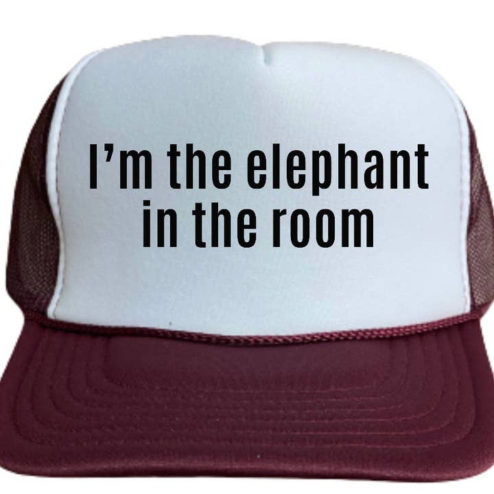 Elefant i rummet Olämplig lastbilshatt för wholesale av Inappropriate Trucker Hats