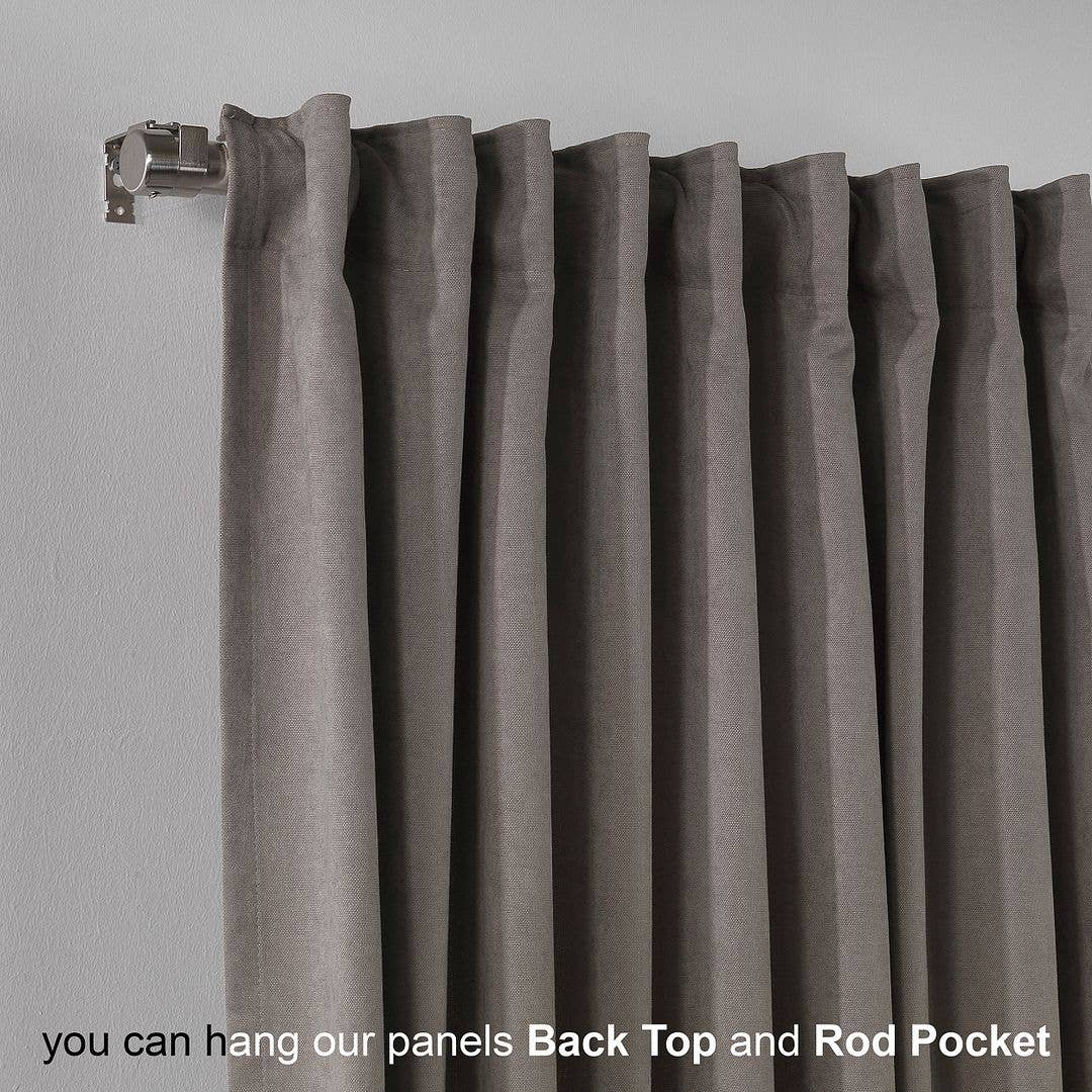 Bes Home Design - Wholesale Curtain - 100" Wide & Extra Long Matte Decorative Custom Size Curtain44