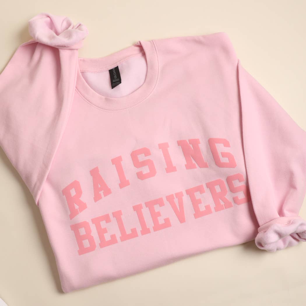 Fashion City - Wholesale Graphic Sweatshirt - Unisex - RAISING BELIEVERS Crewneck Midweight Sweatshirt6