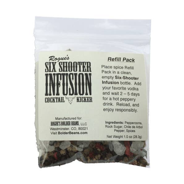 Six-Shooter Spice Refill Pack for wholesale by Bolder Beans