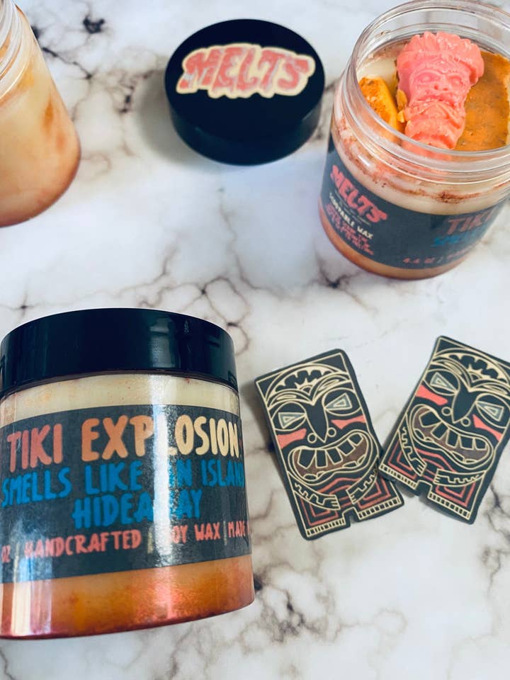 Tiki Explosion- Scoop-able Wax for wholesale by Melts Candle Co