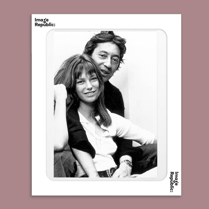 40x50 cm THE BIRKIN AND GAINSBOURG PHOTO GALLERY for wholesale by Image Republic
