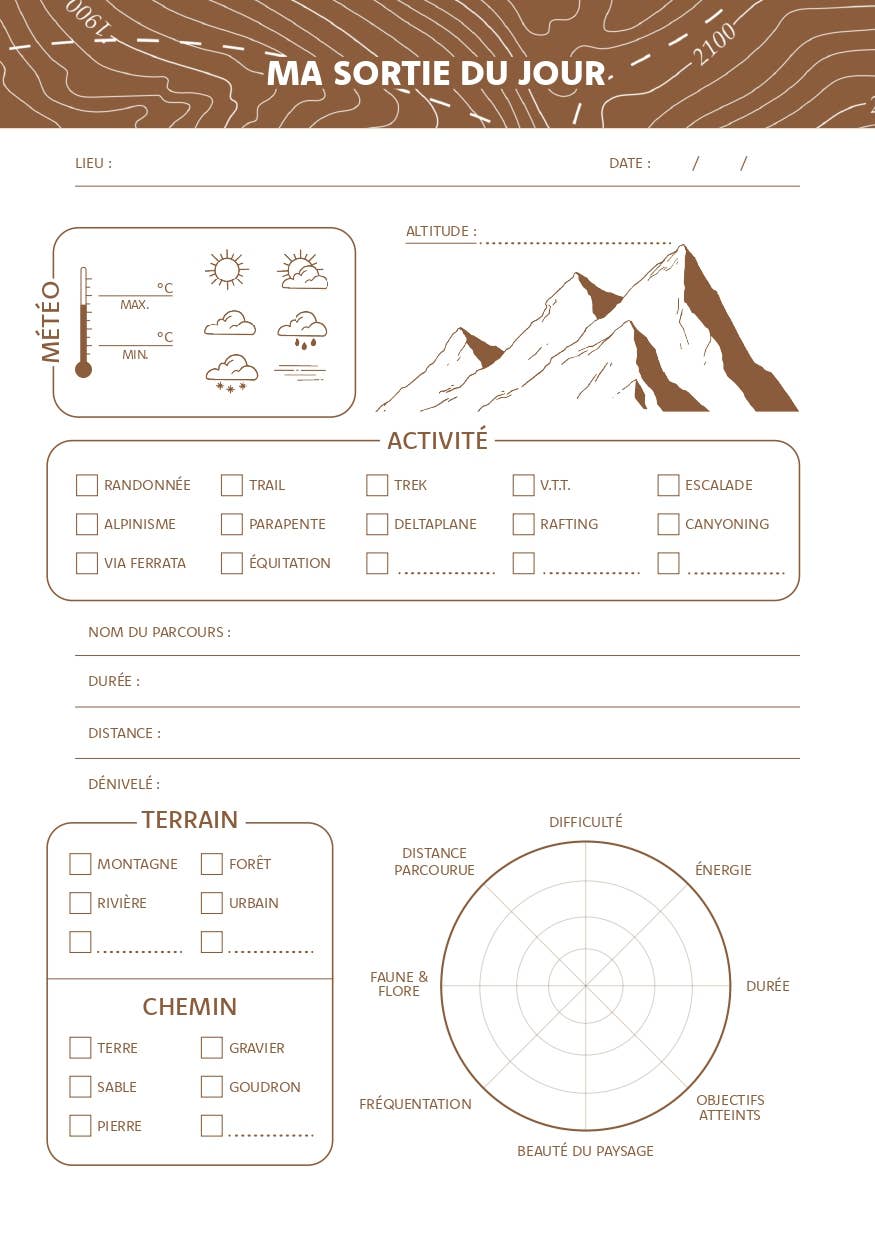 AVENTURA ÉDITIONS - Wholesale Notebook - Mountain Summer Notebook6