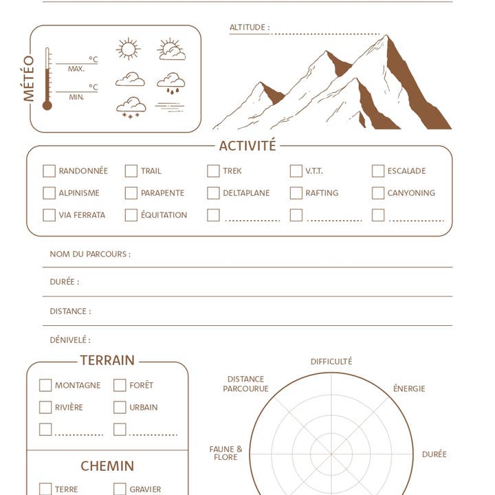 AVENTURA ÉDITIONS - Wholesale Notebook - Mountain Summer Notebook6