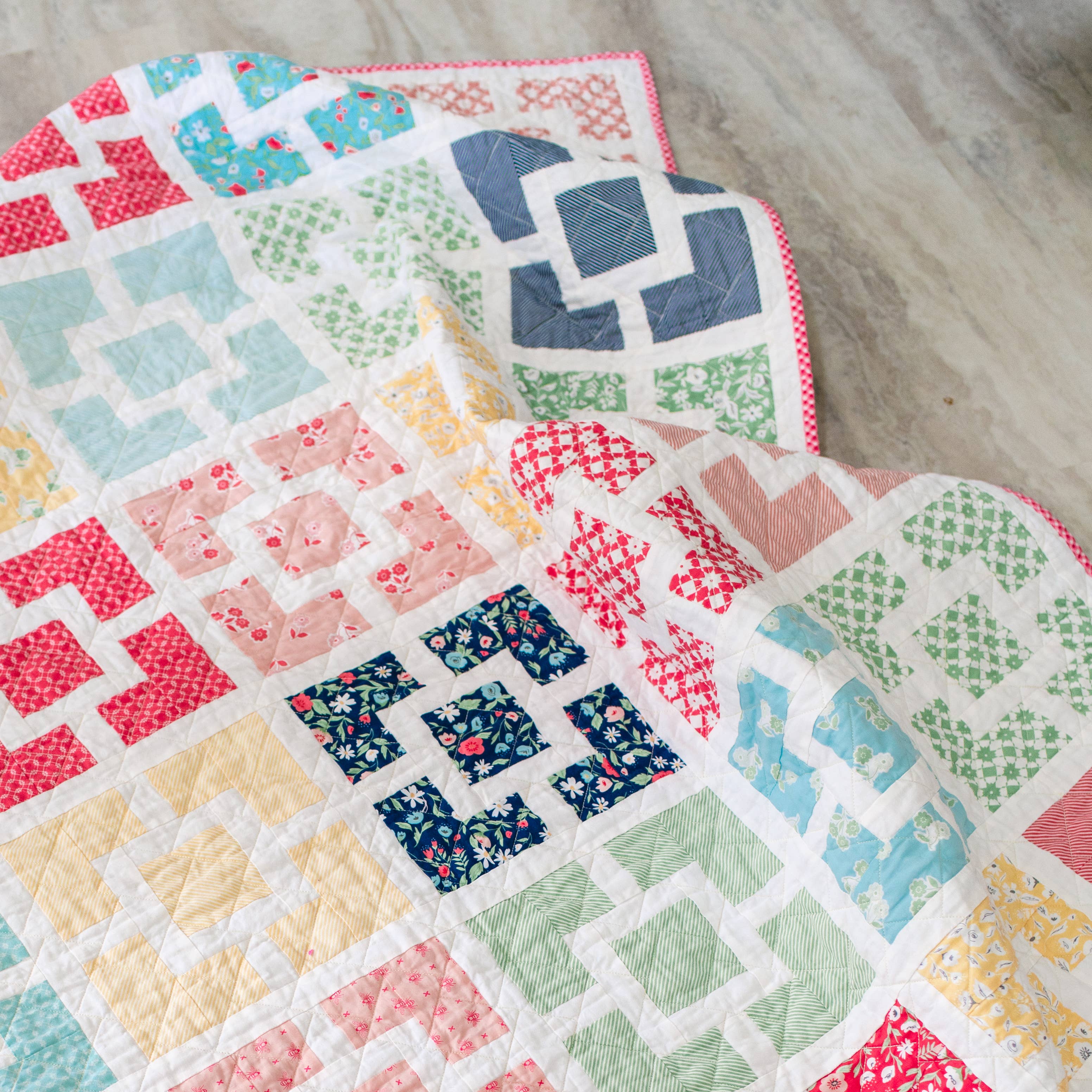 Wild Plum Lane - Wholesale Craft Sewing Kit - Savannah Quilt Pattern - Printed7