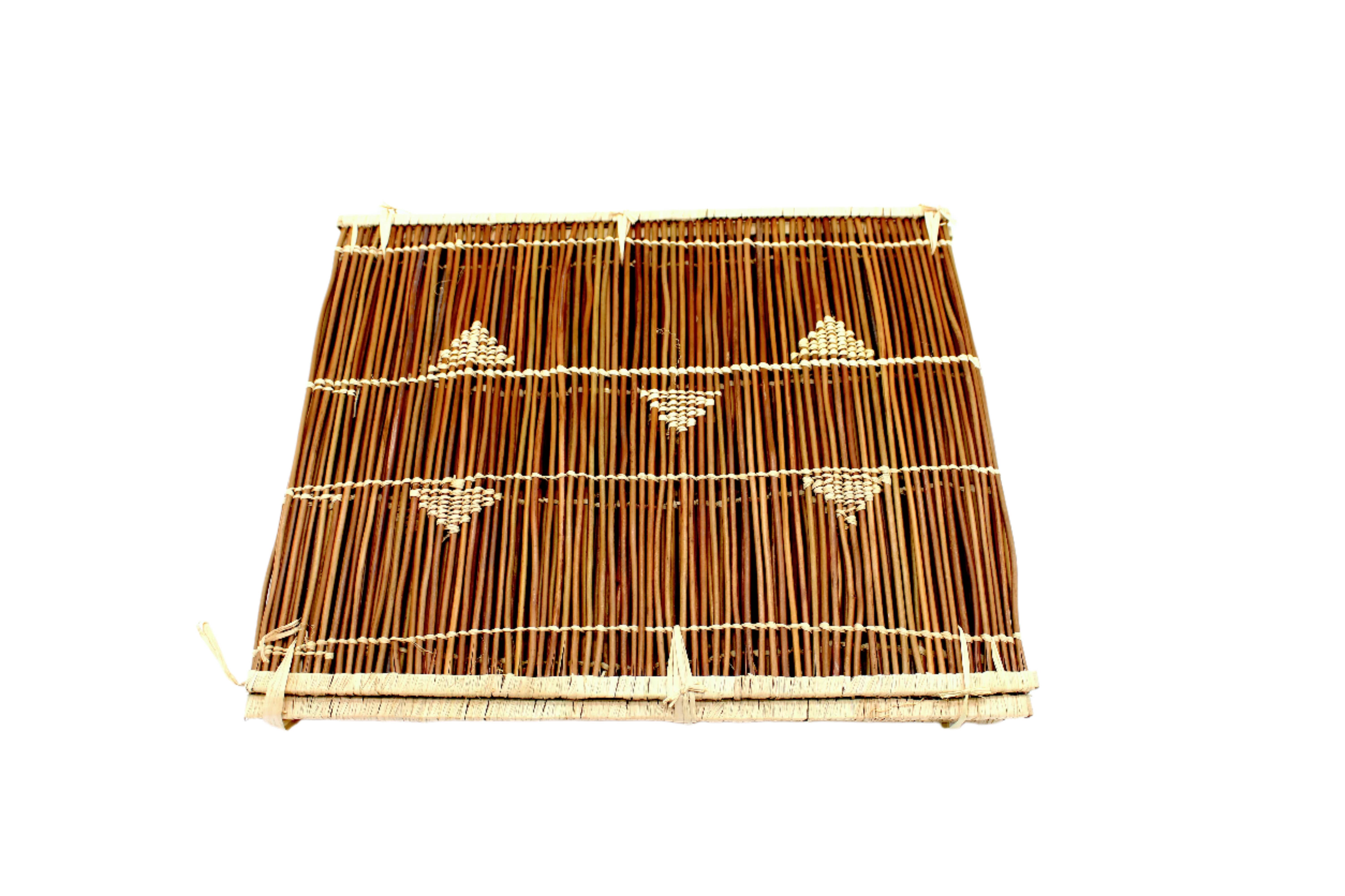 Shebobo – wholesale Bordstablett – Baraka fyrkantiga underlägg och bordsunderlägg av vass och raffia.1