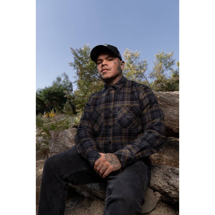 Flanela Sangue Azul por atacado de Sullen Clothing