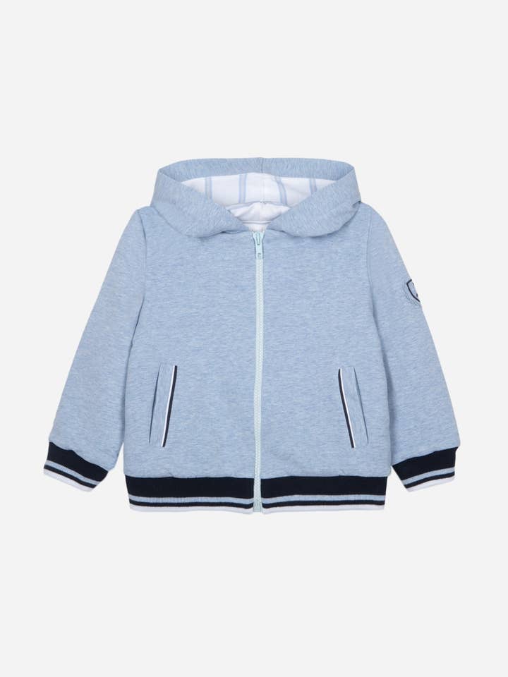 Beige Baumwollfleecejacke für den Großhandel von Patachou