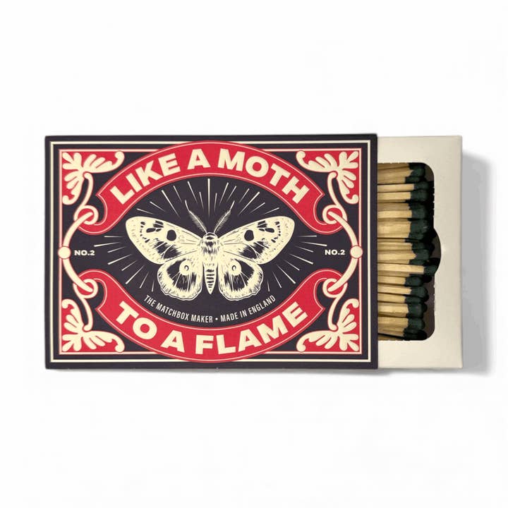 The Matchbox Maker Ltd - Venta al por mayor Cerillas - Polilla a la llama0