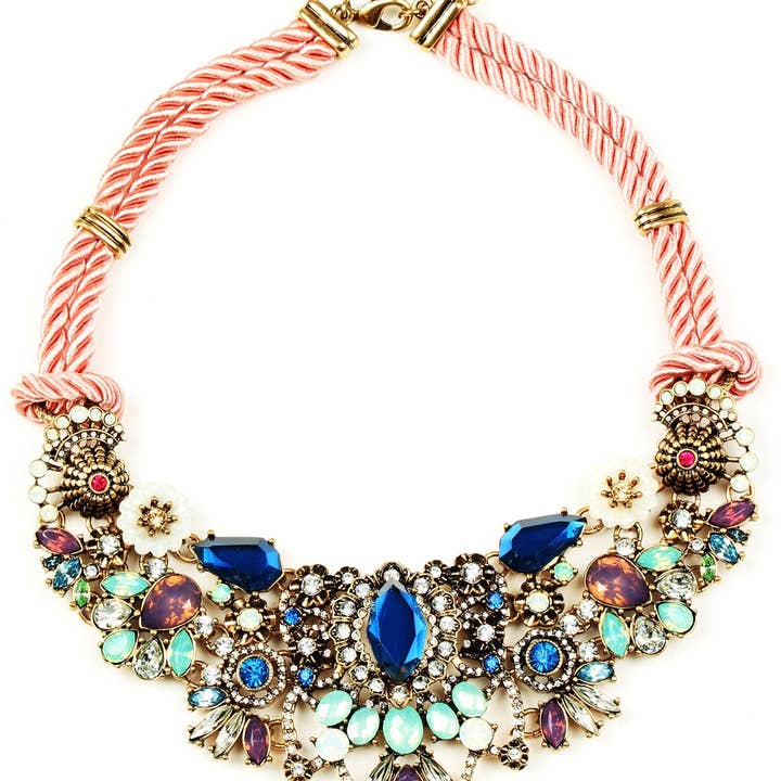 Eye Candy Los Angeles - Wholesale Bib Necklace - Juline Necklace0