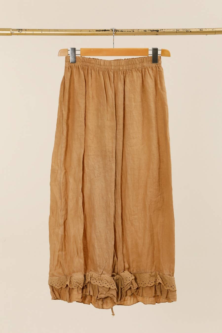 la maison des fibres naturelles - Wholesale Broek - Dames - Elegante broek met opengewerkt borduurwerk 9204 van 100% linnen31