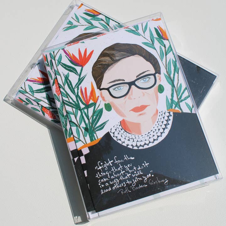 Violet Red Studio - Wholesale Stationery/Notecard Set - A few Washington DC Icons  Set of 6 Greeting Card Pack