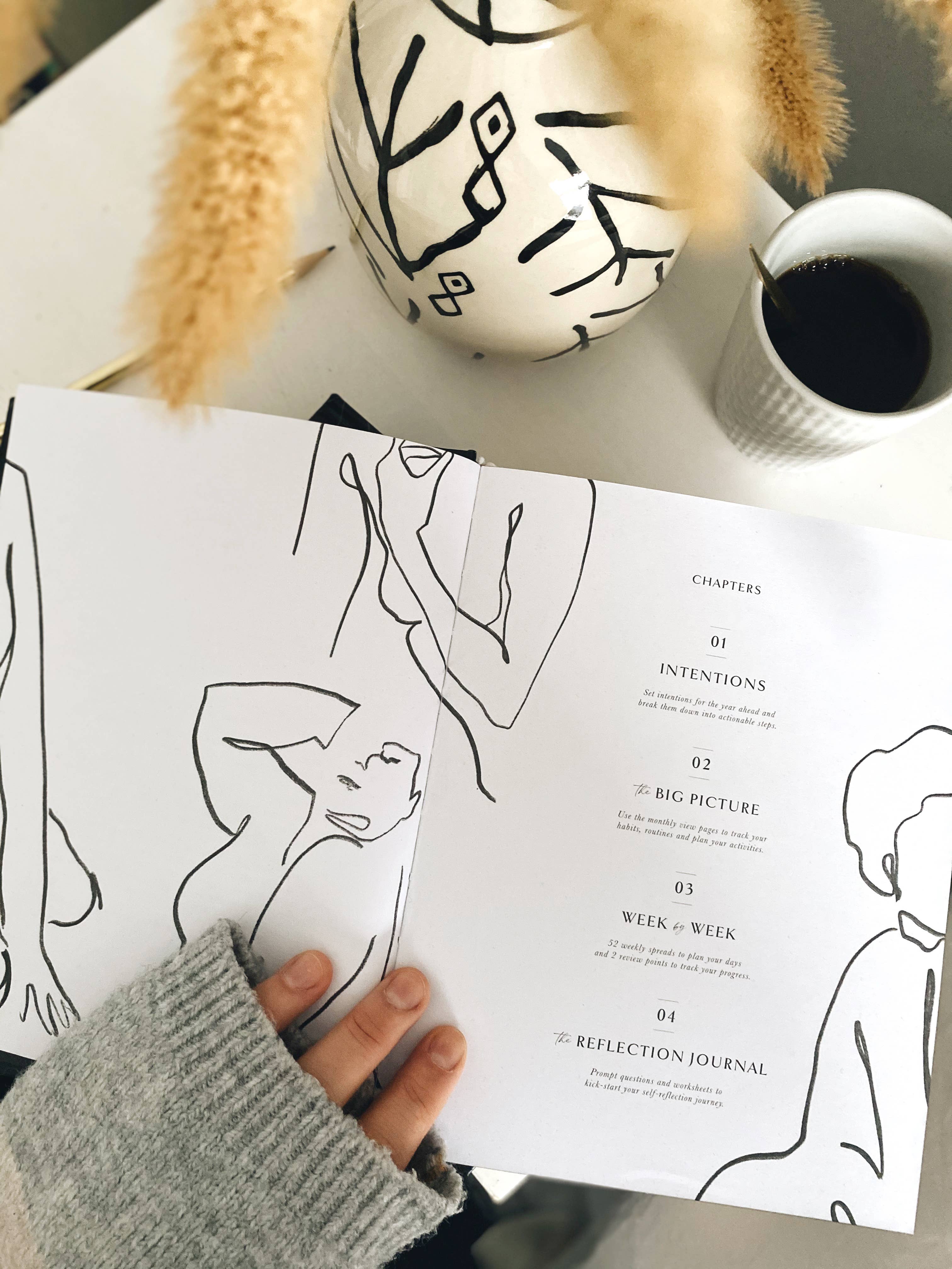 Blush And Gold - Wholesale Journal/Diary - Body + Soul Journal (Solstice) gift for her, undated planner18