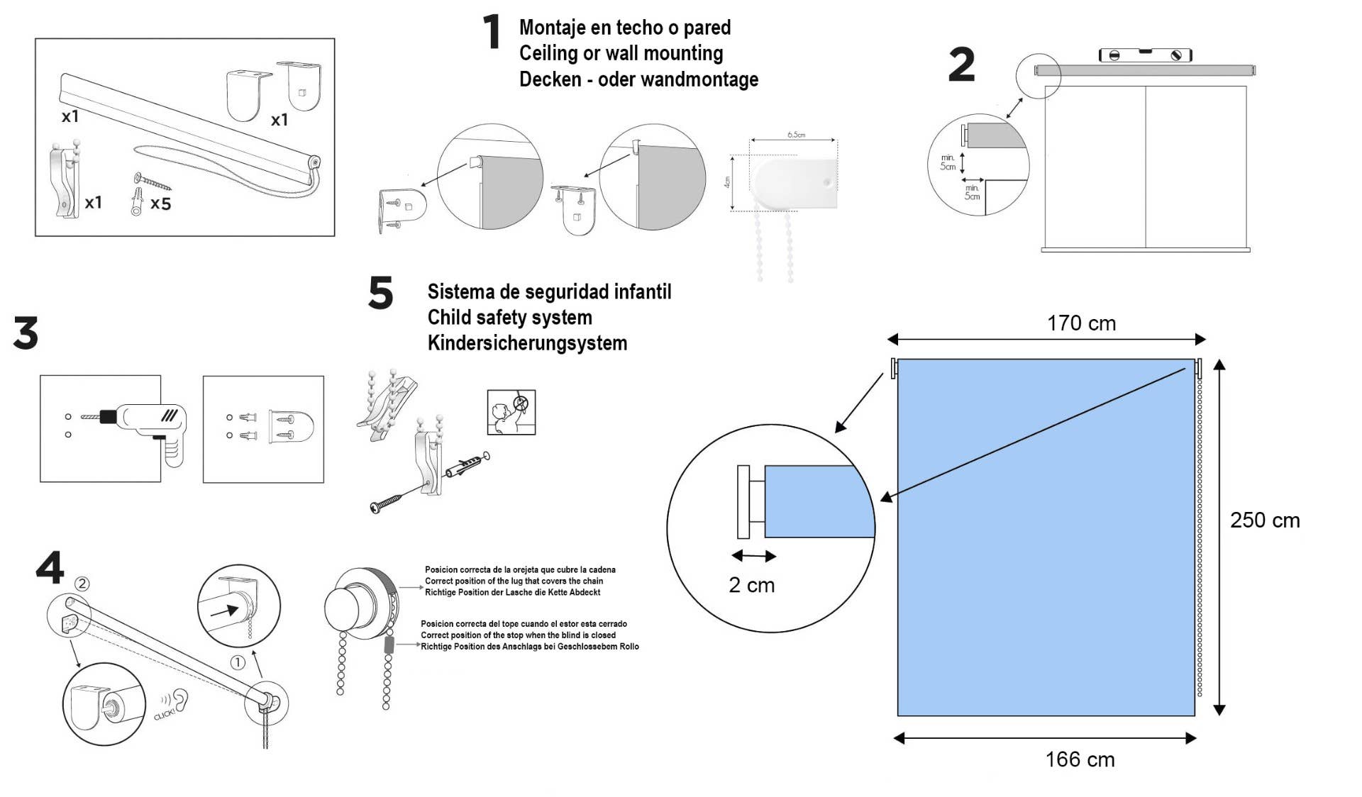 Leere Davos halbtransparente Jalousie mit Rollmechanismus für den Großhandel auf Faire2