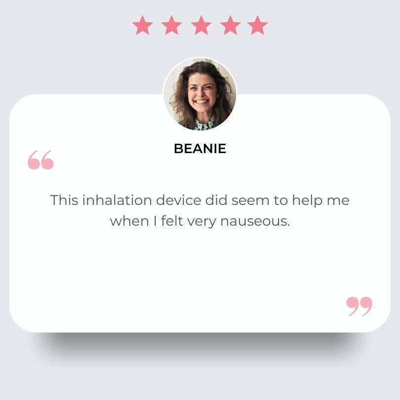 Myrtle & Maude – wholesale Aromaterapiinhalator – Aromaterapi inhalationsstav mot illamående för näsan6