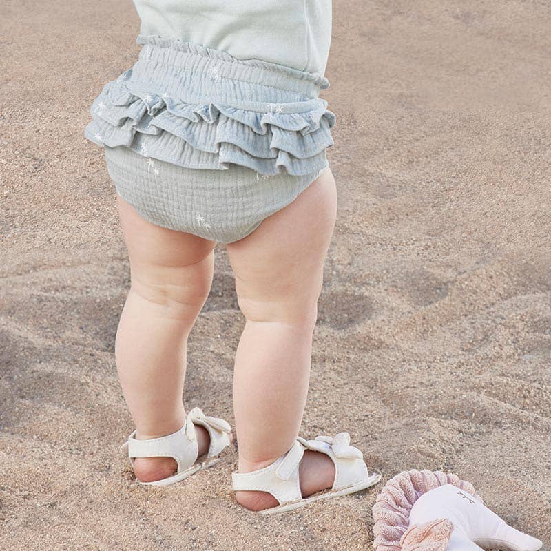 Stephan Baby by Creative Brands - Wholesale Underwear/Diaper Cover - Baby - Ruffle Bloomers - Palm Tree1