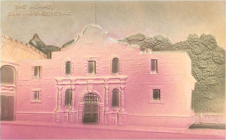Found Image Press - Wholesale Magnet - Magnet TX-619 The Alamo, San Antonio, Texas0