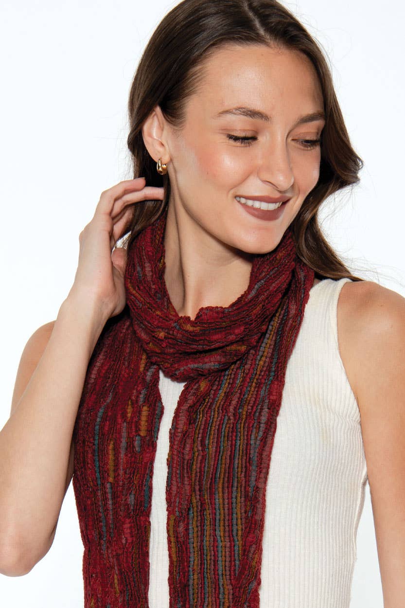 Sevya Handmade - Vente Écharpe – femme - Revati Écharpes en soie et laine13