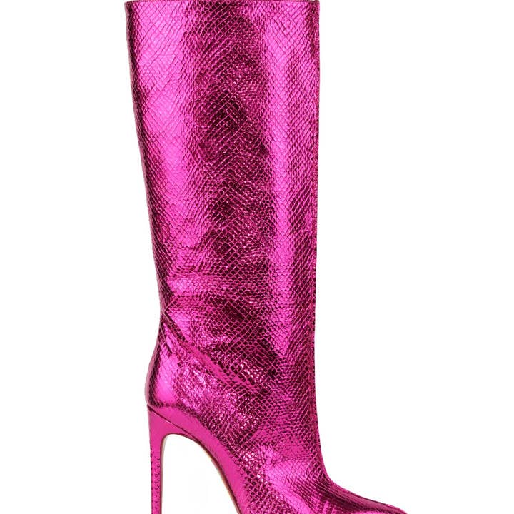 STIVALI COBRA FUXIA per la vendita all'ingrosso da parte di PRAZZI PARIS