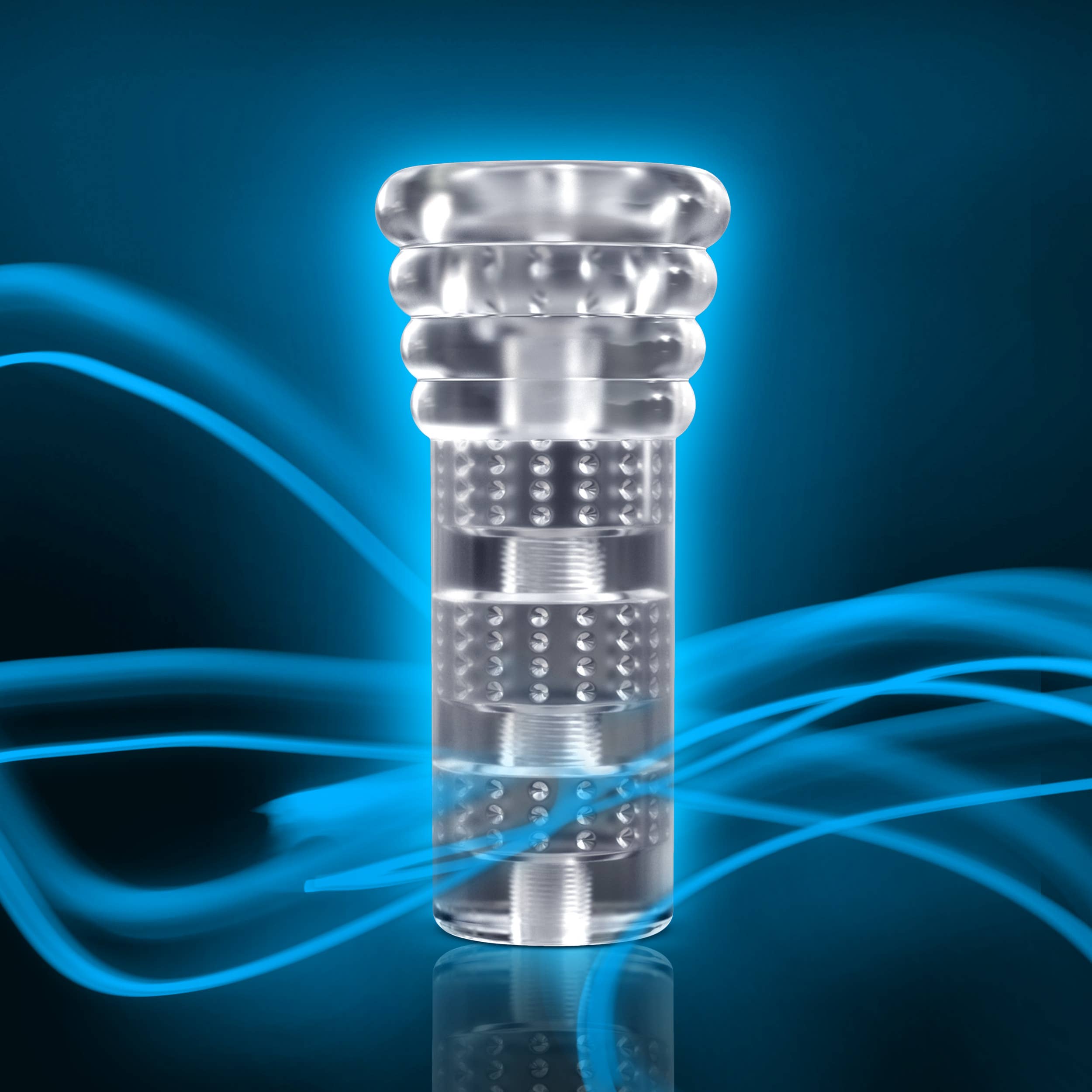 Blush - Wholesale Sex Toy - M For Men All Nighter - Self Lubricating, Glow In The Dark4