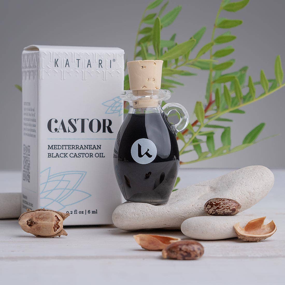 Katari Beauty - Wholesale Eyelash/Brow Serum - Black Castor Hair & Brow Oil 100% Cold-Pressed Oil2