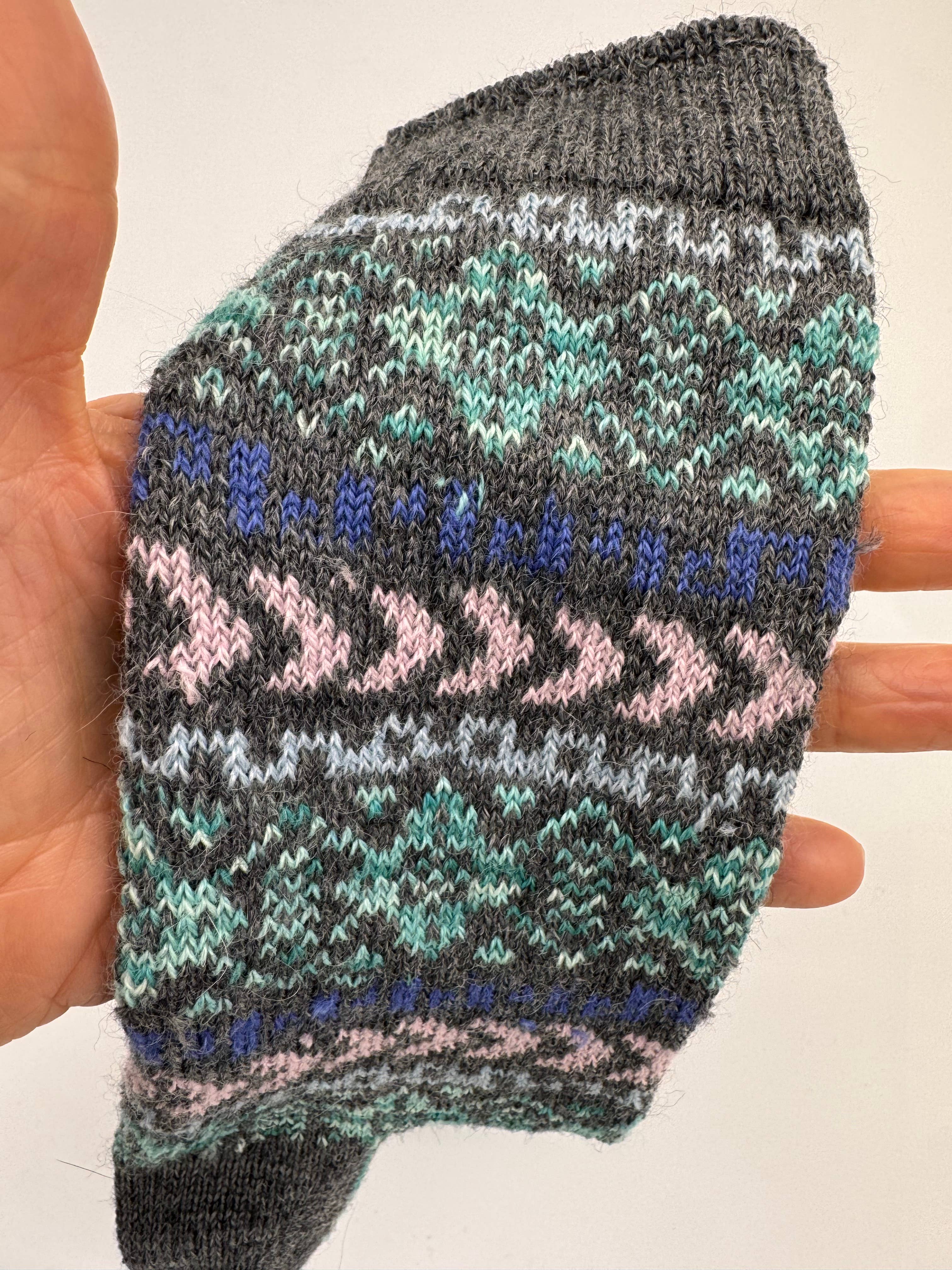 Lanart Alpaca - Vente Chaussettes – unisexe - Chaussettes unisexes en alpaga bébé Frida Blue3