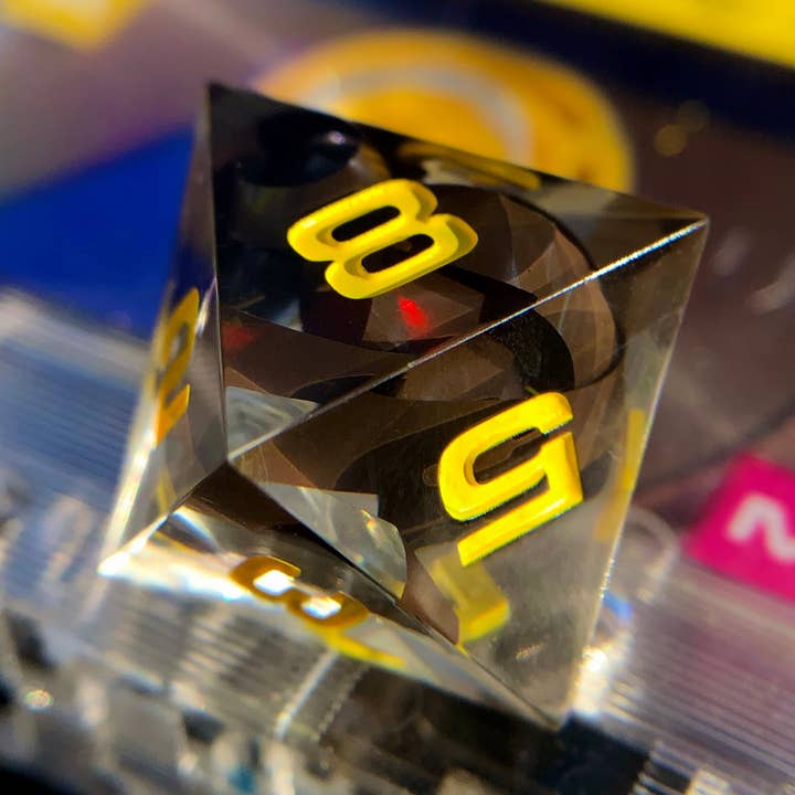 Aether Objects - Wholesale Dice - Mixtape Dice, 7-Piece Resin Dice Set7