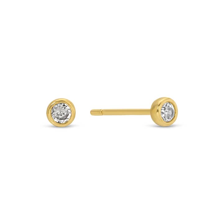 Splendid Iris - Wholesale Jewelry Set - Pave Velvet Stud Gift Set