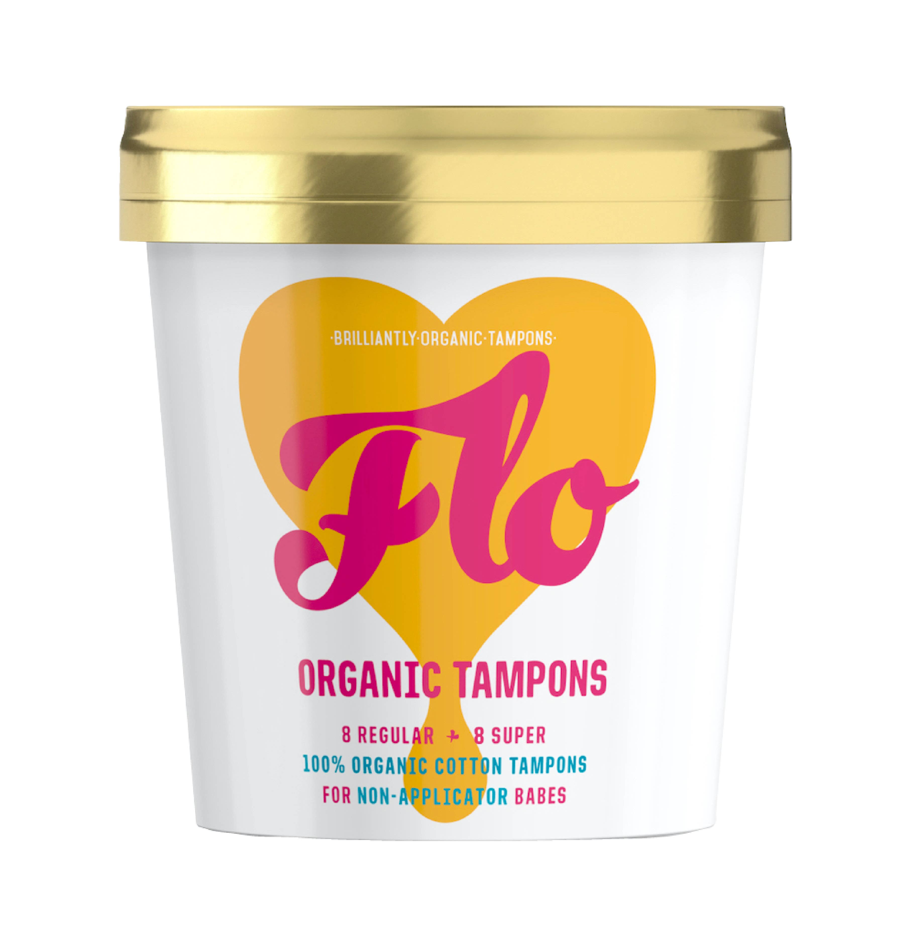 Here We Flo – wholesale Tampon – The 'Combo' Non-Applicator Pack