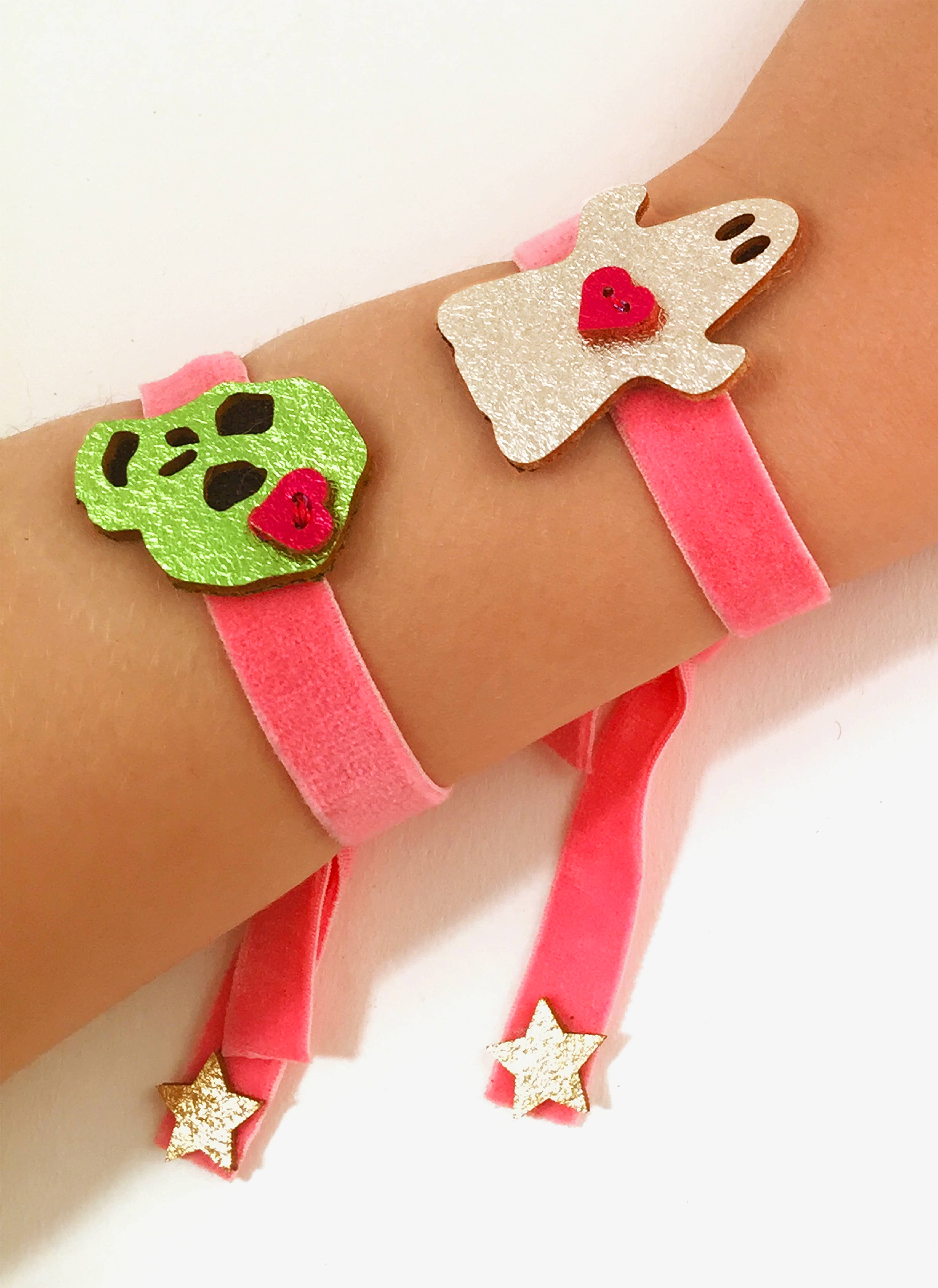 Eleanor Moss Studio – wholesale Charm/dangle bracelet – SPOOKY Ghost Bracelet1