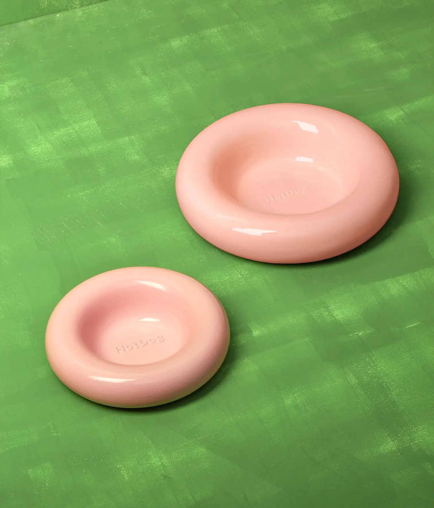 HotDog Pets - Wholesale Pet Bowl - Cat/Dog - Pink ceramic dog feeder6