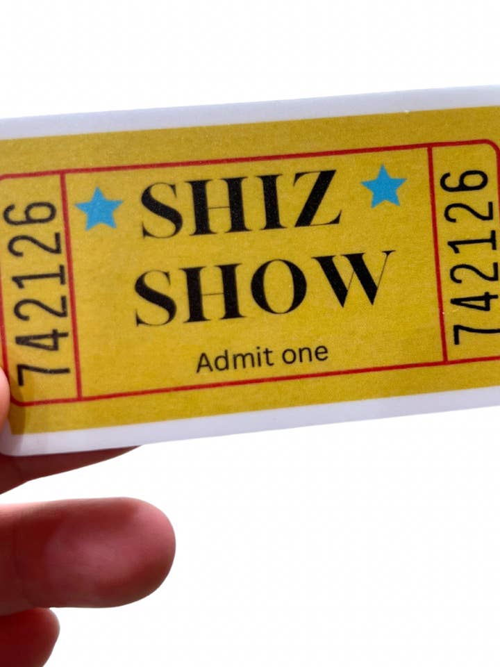 Bem-vindo ao Shiz Show Sticker por atacado de Everyday Shiz