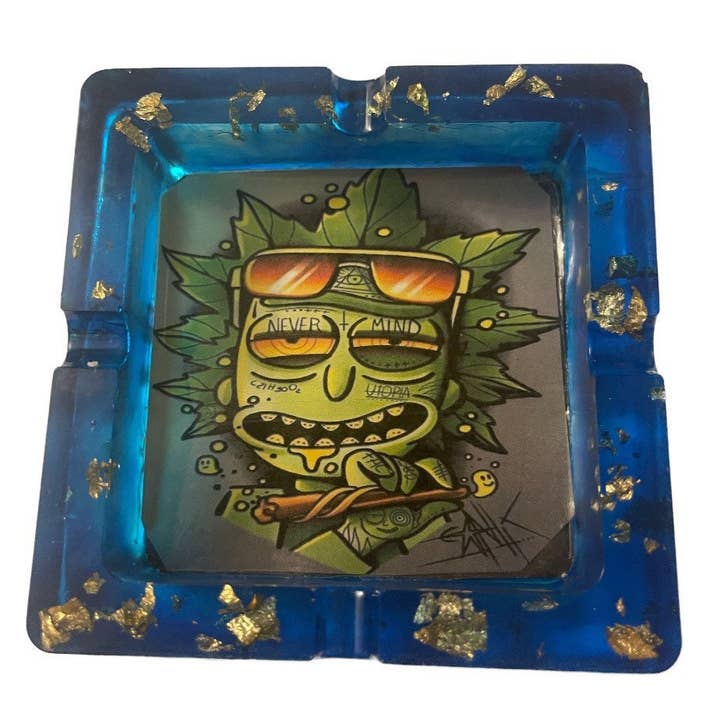 Rick & Morty Aschenbecher für den Großhandel von Peaches prints