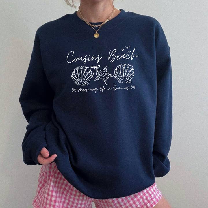 NVC Ecommerce LLC - Wholesale T-Shirt (Graphic) - Women's - Cousins Beach Shirt, The Summer I Turned Pretty Sweatshirt 4
