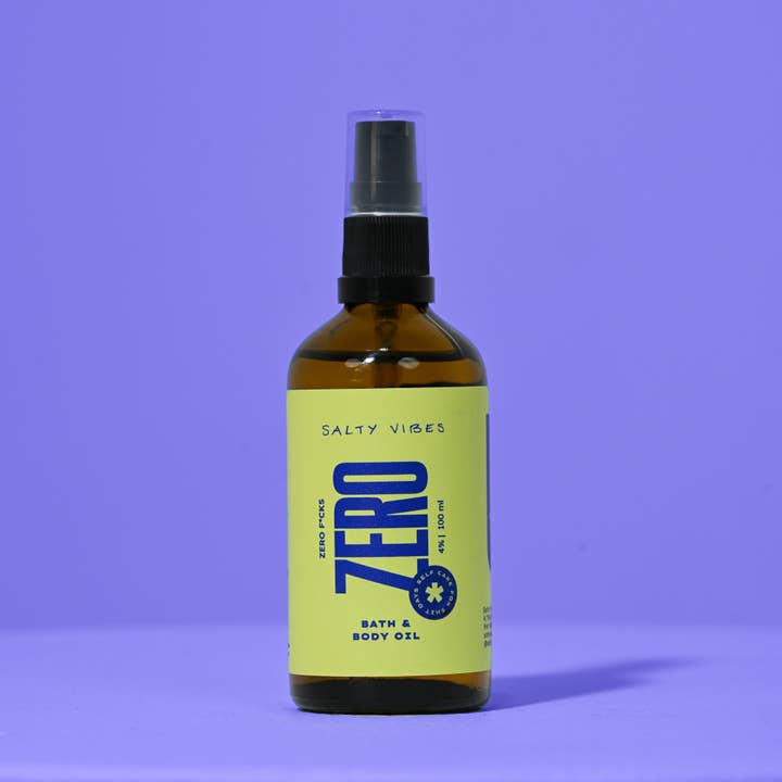 Salty Vibes - Wholesale Bath/body oil - BATH & BODY OIL | ZERO FUCKS 100ML