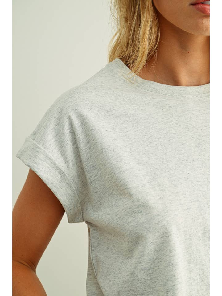 MIOU MUSE - Venta al por mayor Blusa - Mujer - Blusa de manga con puño y cuello redondo14