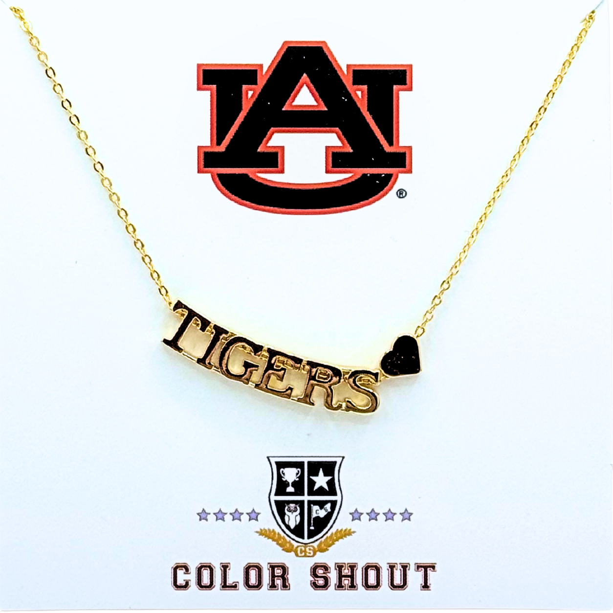 Color Shout - Wholesale Pendant/Charm Necklace - I Love College:  Initial Heart Necklace3