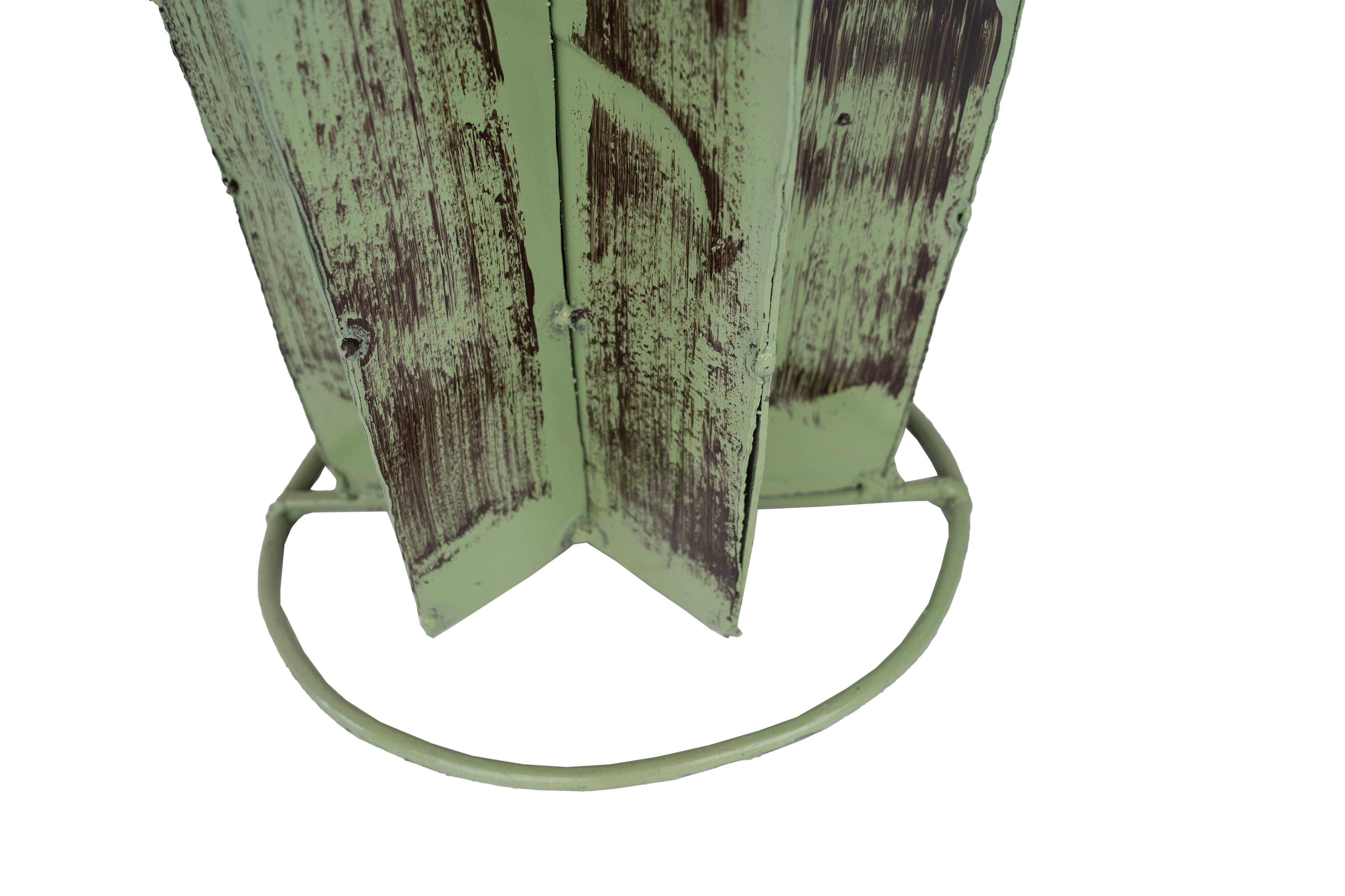 My Amigos Imports - Venta al por mayor Adornos/decoración de exteriores - Decoración Yuma Metal con diseño de cactus, jardín, desierto, tres tamaños, verde, en oferta7