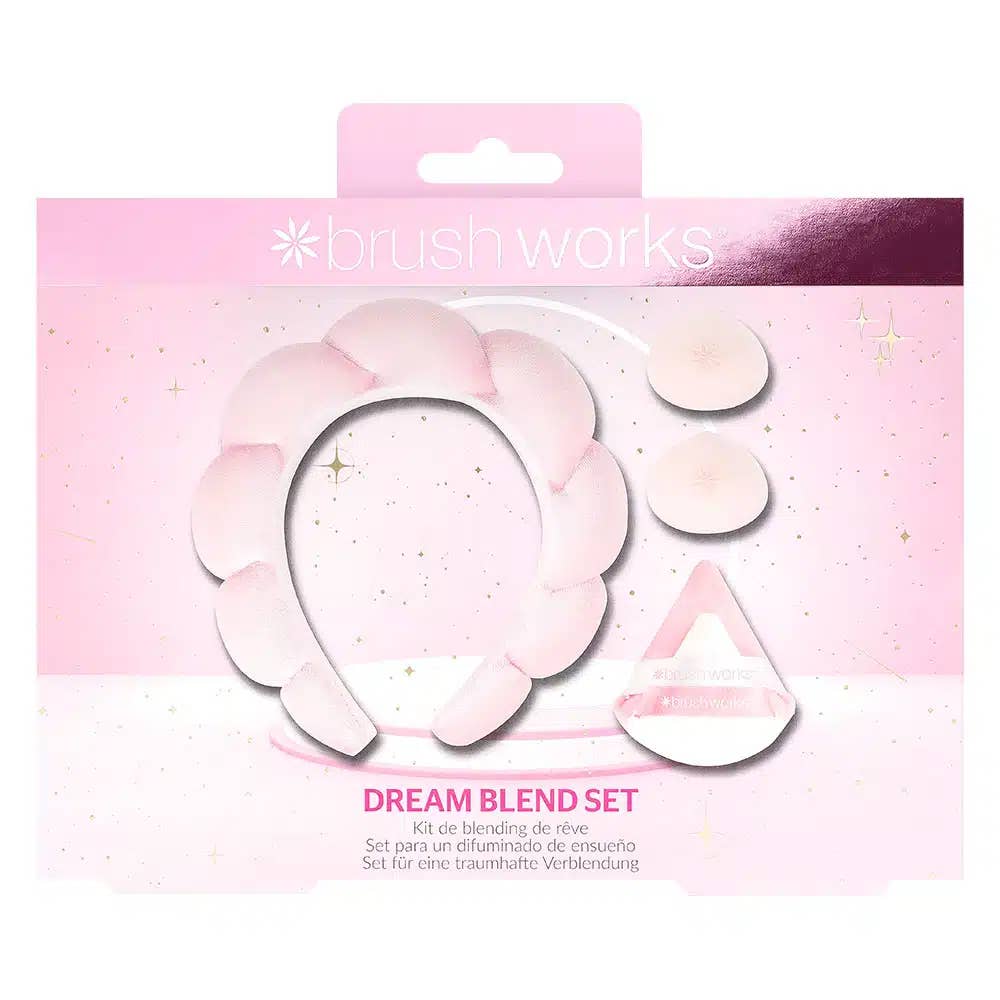 Beauty Pro - Wholesale Makeup Brush Set - Brushworks Dream Blend Set Pink
