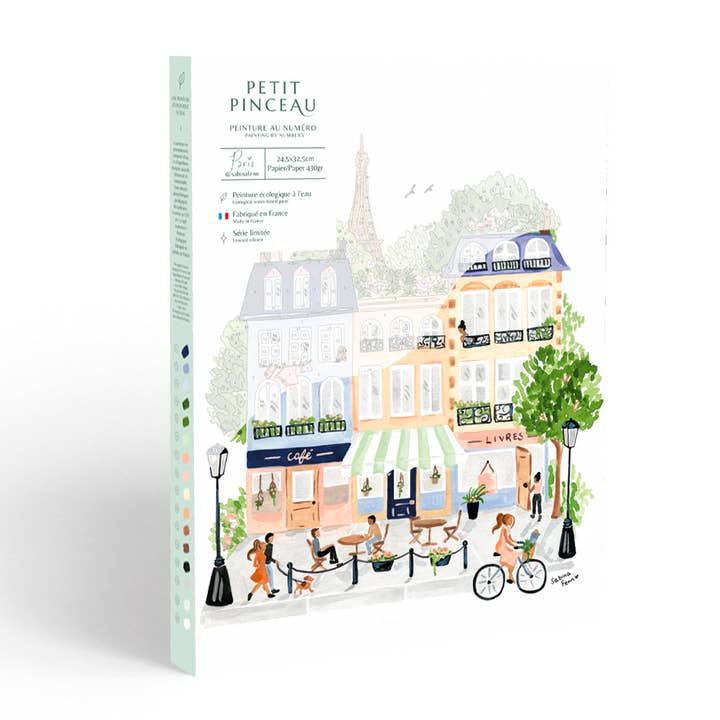 La Petite Épicerie - Wholesale DIY Craft Kit - Paint by number kit - Paris