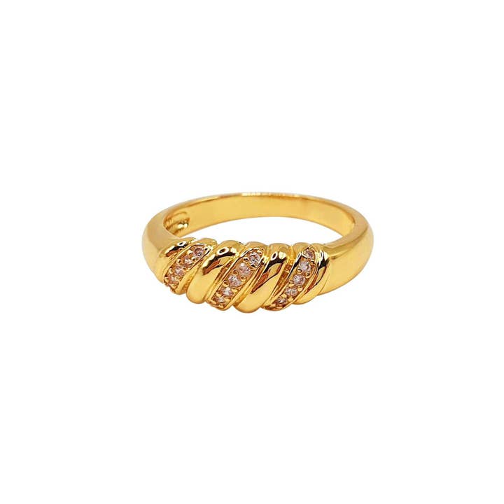 Bague Croissant Diamonte pour la vente par Zotair