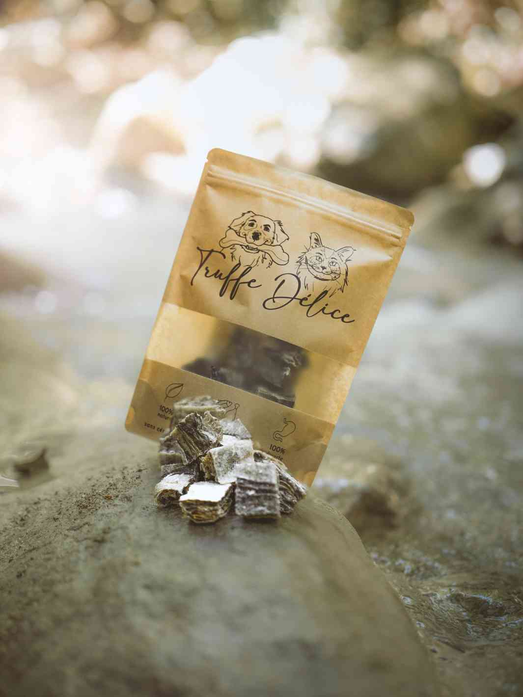 Truffe Délice - Wholesale Pet Treats - Dog - Cod cubes3