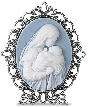 Christian Brands Catholic - Wholesale Decorative Tabletop Object - Desk Stand-Mothers Kiss